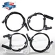 New ABS Wheel Speed Sensor Rear Front 4set for BMW F32 428i 435i F36 428i 435i