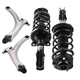 4x Front Complete Struts Control Arms for 2006-2011 Chevy HHR 07-09 Pontiac G5