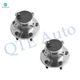 Pair of 2 Rear Wheel Hub Bearing Assembly For 2004-2013 Mazda 3 L4