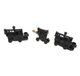 2006-2013 LAND ROVER LR3 LR4 FRONT & REAR AIR SUSPENSION VALVE BLOCK SET OF 3