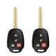 Replacement for Scion FR-S 2015 2016 Remote Key Fob HYQ12BEL G Chip (2 Pack)