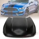 Hood Panel For 2015 2016 2017 Ford Mustang Aluminum Primed Black FR3Z16612E
