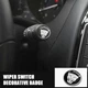For Jaguar XJ XE XF F-Pace Wiper Switch Decoration Button Emblem Sticker Badge