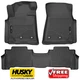 HUSKY WeatherBeater Floor Mats for 13-21 Toyota Land Cruiser Lexus LX570 LX 3pc