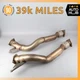 Bentley Continental Flying Spur GT 6.0L Exhaust Downpipe Set 3W0254300A OEM 39k