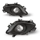 Fog Lights For 2014-2017 Mazda 6 Front Bumper Lamp w/Bezel+Wiring+Switch Kit