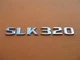 98 99 00 01 02 03 04 MERCEDES SLK230 SLK320 REAR EMBLEM LOGO BADGE SIGN A27062