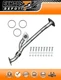 2006 2007 2008 MAZDA 6 3.0L V6 DIRECT-FIT FRONT Y-FLEX PIPE