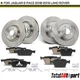 Disc Brake Rotors & Ceramic Brake Pads for Jaguar E-Pace Land Rover Front & Rear