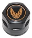 PONTIAC FIREBIRD TRANS-AM Wheel Center Hub Cap Black w/ Gold Bronze Bird