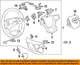GM OEM 21-25 Sierra 1500 Steering Wheel Trim-Cruise Switch 13553610