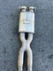 04-19 Maserati Quattroporte M139 Exhaust Mid Pipe Center Resonator Silencer OEM