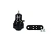 AEM ELECTRONICS Universal Adjstable Fuel Pressure Regulator Black- 25-302BK