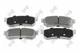 Rear Axle ABACUS 231-02-106 Brake Pad Set, Disc Brake for Chevrolet, Daewo