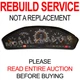 Rebuild Repair for 90 91 92 93 94 Mercedes SL S Class Instrument Cluster