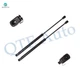 2 Rear Back Glass Gas Spring To 1983-1994 Chevrolet S10 Blazer w/ Rear Defroster