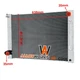 For 2009-2013 Infiniti G35 G37 Sedan 2013-17 Nissan 370Z Aluminum Core Radiator