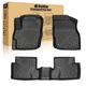 New 3D Fits 2010-2013 Mazda 3 Front+2nd 4Door TPE Floor Mats Liners All-Weather