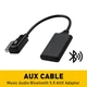 For A3 Audi A5 A4 Q7 AMI MMI Bluetooth Music Interface AUX Audio Cable Adapter
