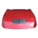 for 2024- 2026 Ford Mustang hood extension panel with scoop Race Red
