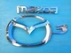 04 05 06 07 08 09 MAZDA 3 MAZDA3 SEDAN REAR EMBLEM BADGE SYMBOL SET OEM (2008)