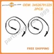 2PCS Rear ABS Wheel Speed Sensor For BMW F22 F23 F30 F32 F33 F36 34526791225