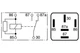0 986 332 041 Bosch relay, working current for Mercedes-Benz, Puch