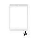 iPad mini 1 2 Touch Digitizer Screen + IC Connector Home Button Assembly (White)