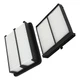 2Pack Air Filter Kit for Mazda 3 CX-30 2.0L 2.5L 2019-2024 WA11107 XA11802