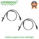 2X Front Left Right ABS Wheel Speed Sensor For Mercedes-Benz E300 E350 E63 AMG