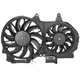 Radiator Condenser Cooling Fan Assembly For 2002-2009 Audi A4 Audi A4 Quattro