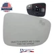 Side Mirror Glass for 2014-2016 MAZDA 6  with BSM HEATED Passenger Right Side