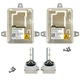 2x New For 14-15 Kia Sorento Xenon Ballast & HID D3S Bulb Control Unit Module