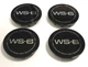 1996-2001 Pontiac Firebird Trans Am WS6 Wheel Center Caps Kit Emblems  17" SET