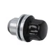 Land Rover Range Rover Sport LR4 LR3 Black Capped Wheel Nut RRD500290B New