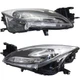 Headlight Set For 2011-2013 Mazda 6 S GT GS i Models Left and Right 2Pc Halogen