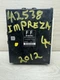 ECU ECM COMPUTER Subaru Impreza 2012 12 22765AC421 898683