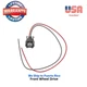 Connector for ABS Speed Sensor Rear Left or Right Fit Nissan Rogue 2014-2017 FWD