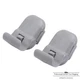 For Mazda 2/3/5/CX-7/CX-9 New Set of 2 Grey Sun Visor Clips LC6269261B77