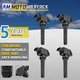 4PCS Ignition Coil for Mazda 3 6 CX-3 CX-5 CX-9 MX-5 Miata l4 2.0L 2.5L UF656