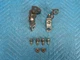 OEM Lincoln Corsair Rear Door Upper & Lower Hinges w/ Bolts Driver's 2020-2025