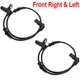 2x ABS Wheel Speed Front L&R Sensor Fit 2205400117 Mercedes-Benz CL500 S430 S500