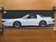 Vintage 1989 Pontiac Firebird Trans Am Indianapolis 500 Poster Pace Car  32&rdquo;x11&rdquo;