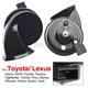 Car Horn Kit For Toyota 4Runner RAV4 Camry Corolla Highlander Prius Sienna C-HR