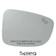 Passenger Side Mirror Glass for 2017-2021 MAZDA 6 & 2017-2018 MAZDA 3 BSM Heated