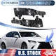 Pair Front Bumper Cover Support Brackets For 2006-2011 Lexus GS350/450H/460