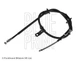 Blue Print Rear Left Handbrake Cable For Hyundai Accent
