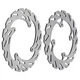 For Honda XR650R Front Rear Brake Disc Rotors XR 650R 00 01 02 03 04 05 06 07 08