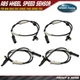 4Pcs Front & Rear ABS Speed Sensor for BMW 530e 530i xDrive 740e xDrive 750i M5