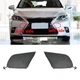 Pair Front Bumper Tow Hook Cover Trailer Hitch Cap for Lexus CT200h 2014-2017
